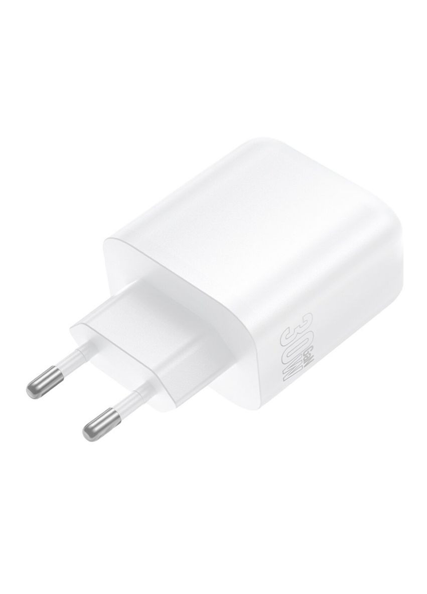 Сетевое зарядное устройство для PD30W+QC3.0 charger (EU) White Borofone BA89A Destello (342722275)