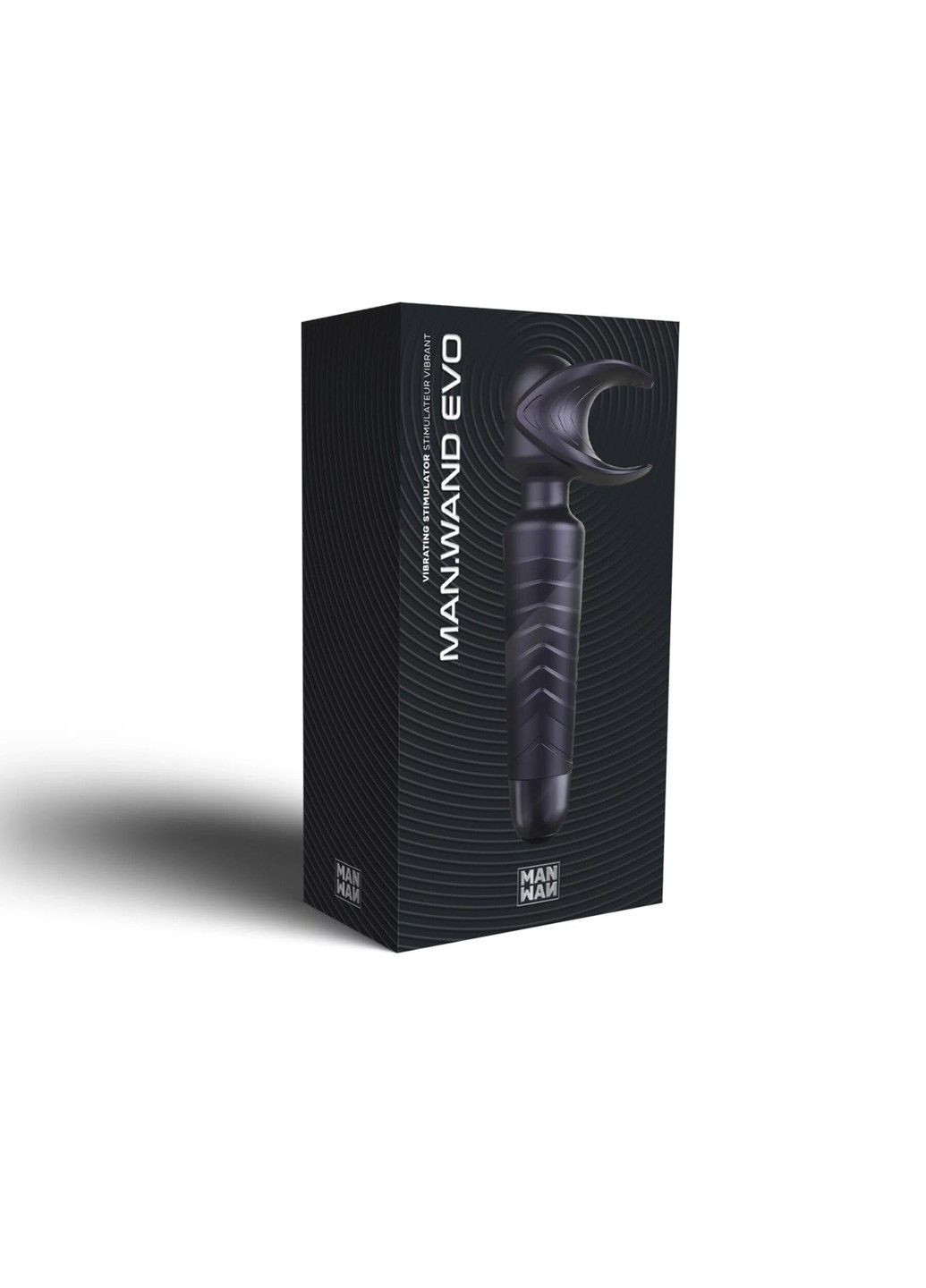 Мастурбатор вібромасажер MAN.WAND EVO Black Plum Manwan (317256832)