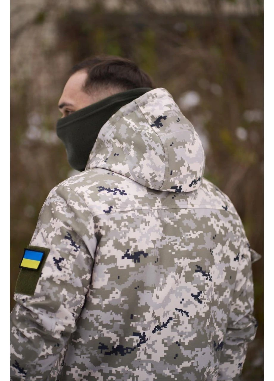 Куртка с флисом Terra Hot светлый пиксель No Brand (378420221)