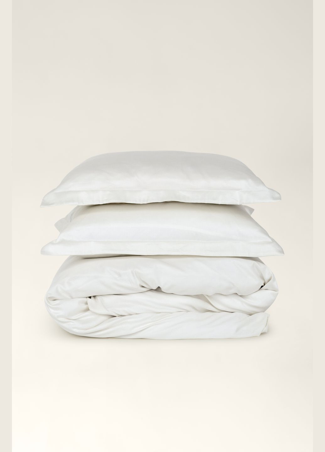 Постільна білизна сатин двоспальна 180 х 215 см 3в1 наволочки, підковдра, простирадло Beni Home (345641633)