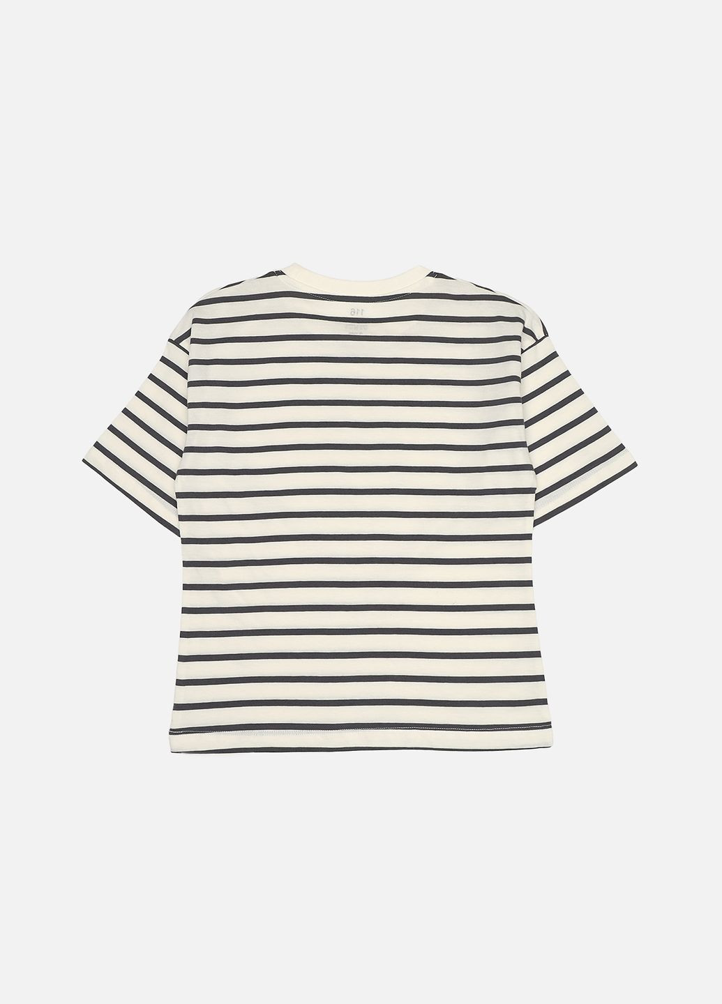 Молочная летняя футболка с коротким рукавом для мальчика цвет молочный cb-00271763 Yuki