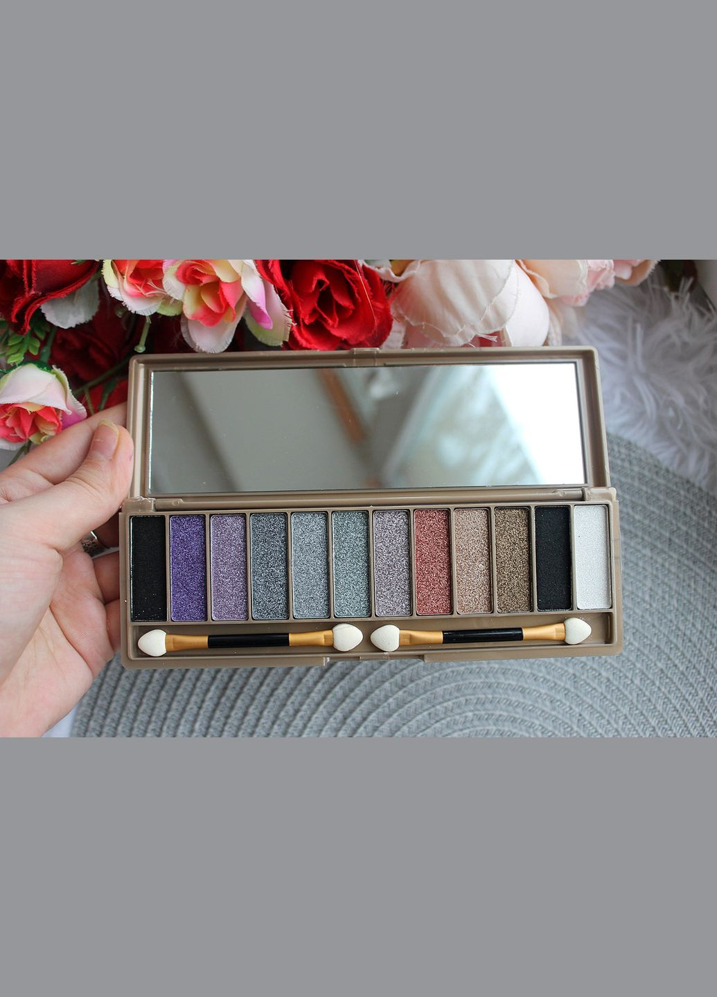 Набір тіней для повік 12 відтінків Romantic Collection № 01 Christian (304769078)