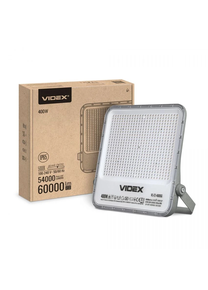 LED прожектор PREMIUM F2 400W 5000K 220V Videx (374130293)