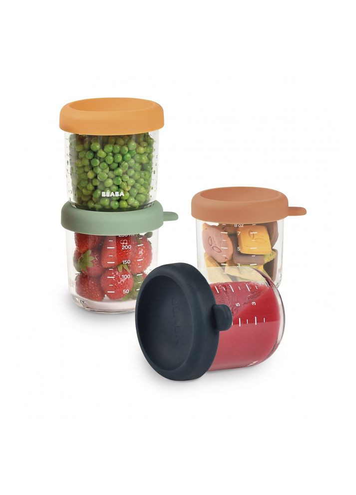 Набор контейнеров для хранения 4 шт. (4х250 мл), ст. 914009 Beaba (369489939)