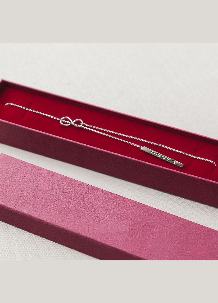 Колье серебряное протяжка ПРОИЗВЕДЕНИЯ без камней No Brand (354710640)