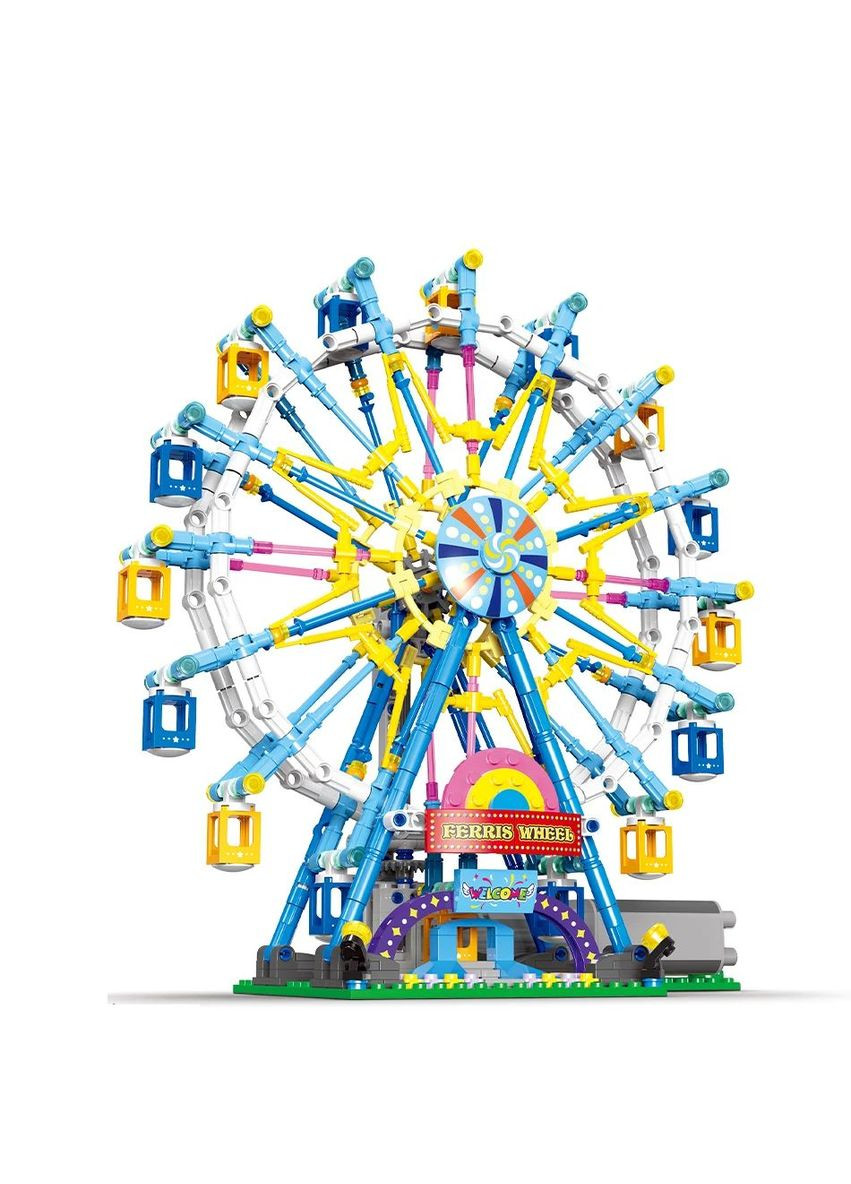 Конструктор колесо обзора 813 деталей с мотором (243) No Brand (338625879)