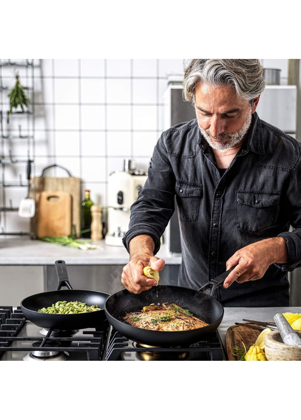 Сковорода CFA, 30 см с керамическим покрытием (CC005682-001) KitchenAid (370641604)