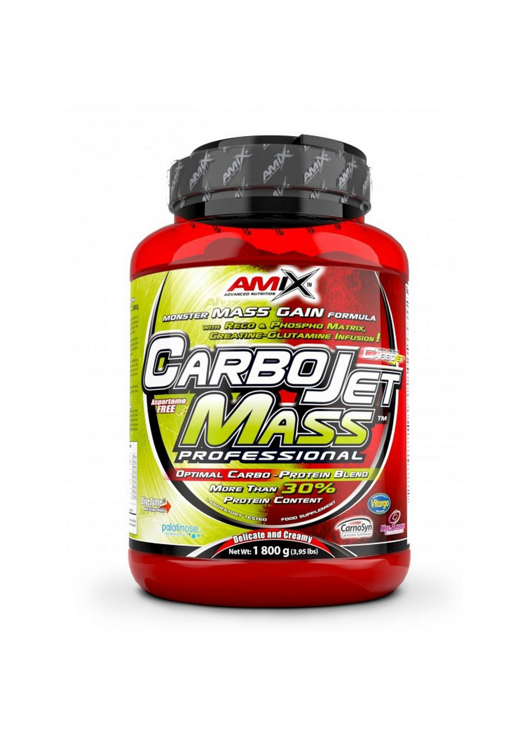Гейнер CarboJet Mass Professional, 1.8 кг Ваниль Amix Nutrition (293340750)