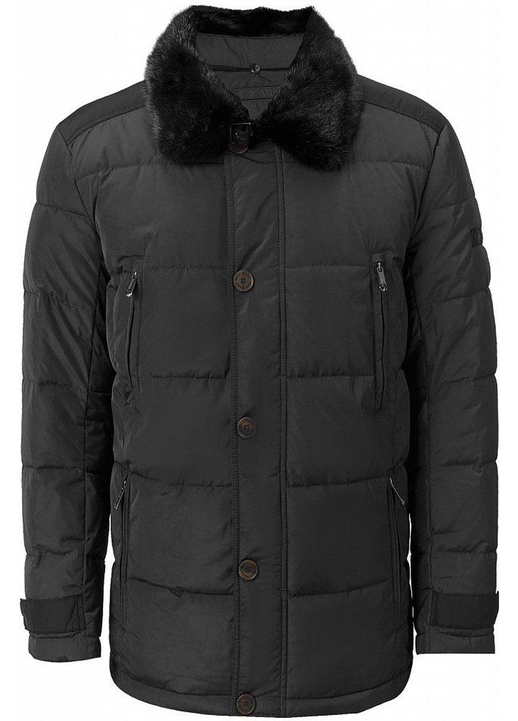 Темно-серая зимняя зимняя куртка a18-21009-202 Finn Flare