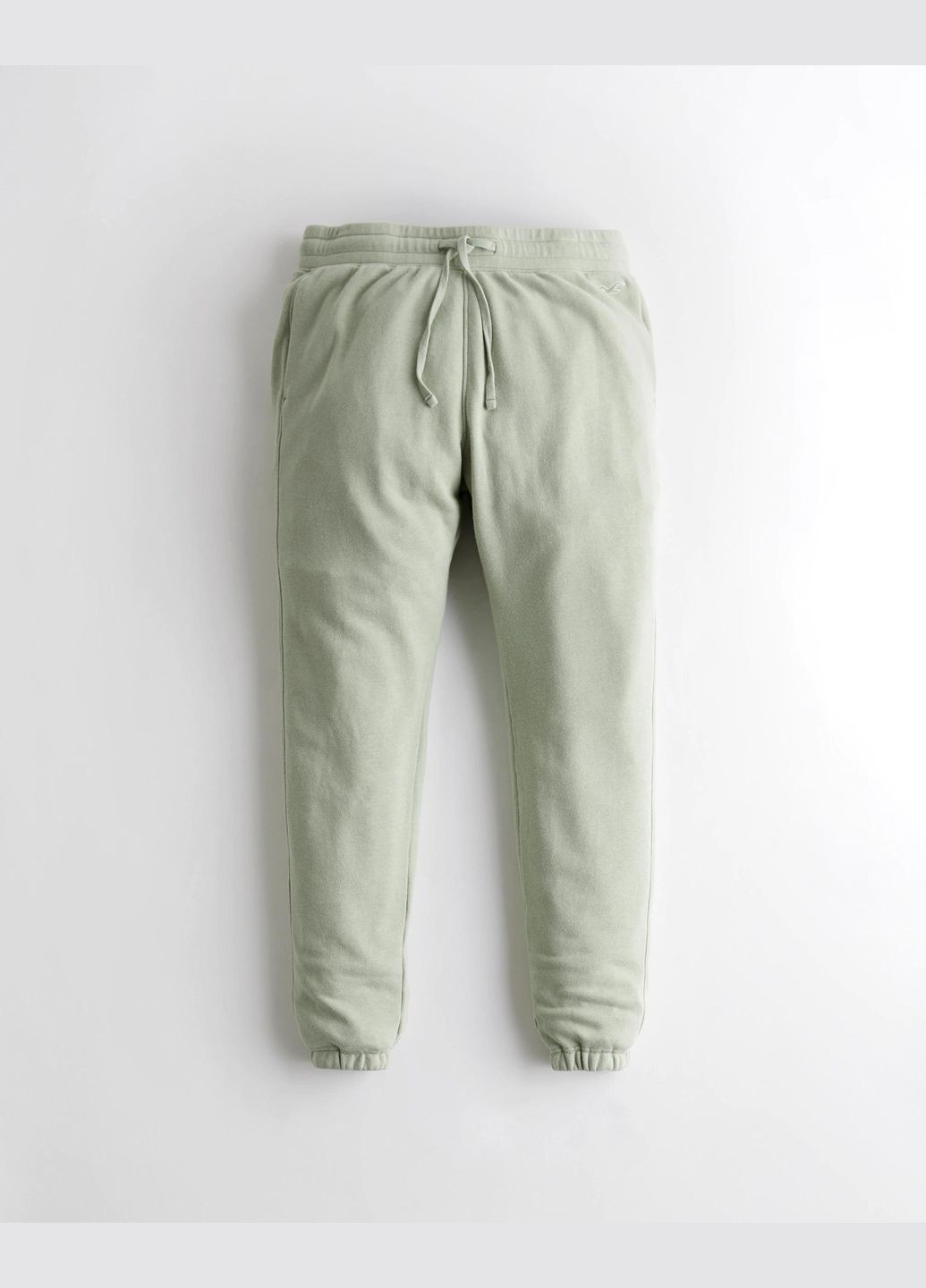 Зеленые демисезонные брюки Hollister