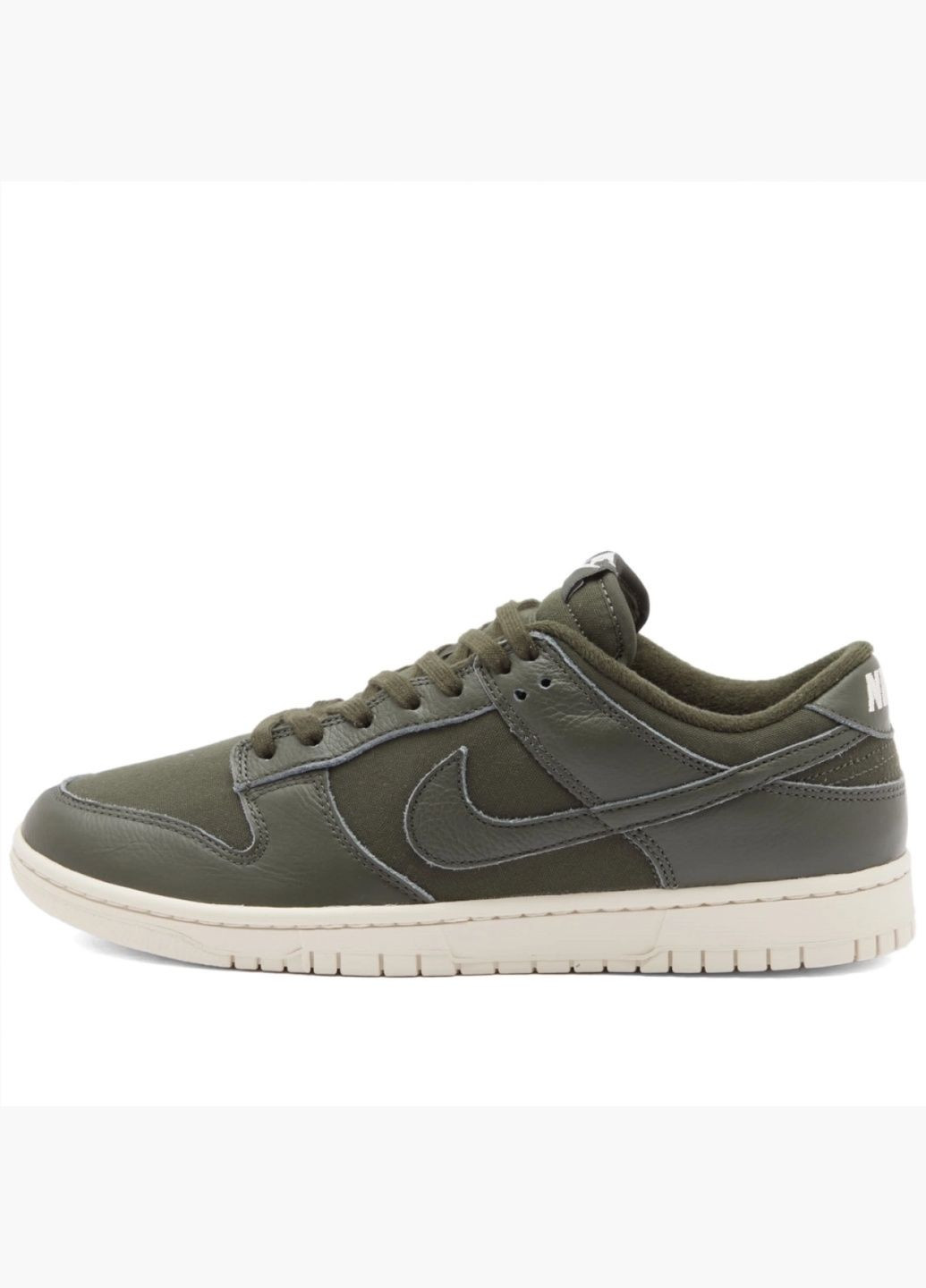 Сірі Осінні кросівки чоловічі dunk low retro premium grey/olive dz2538-300 Nike