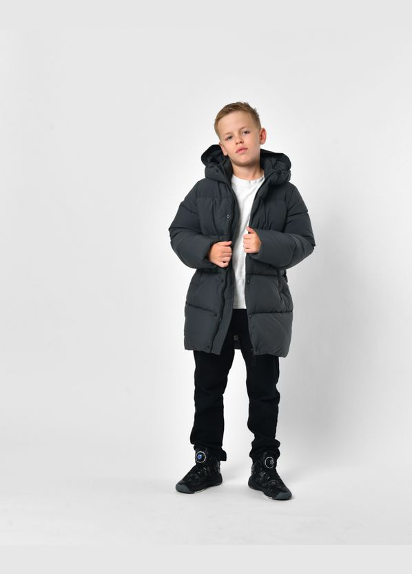 Графітовий зимній Пуховик X-Woyz