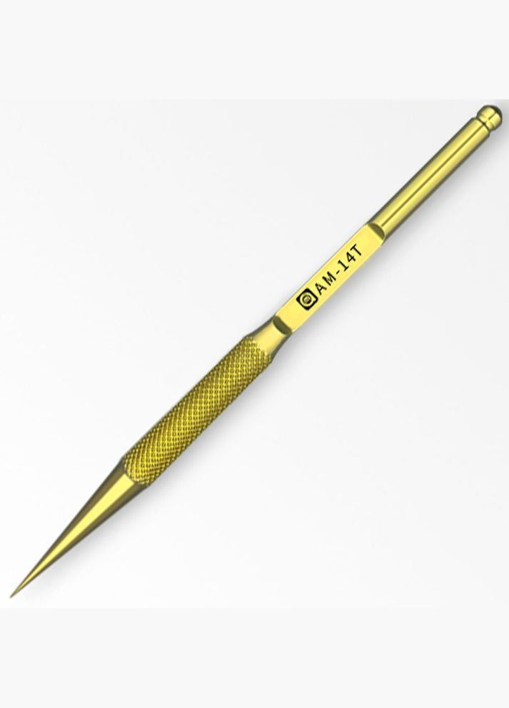 Пінцет титановий AM-14T прецизійний / антистатичний / точний ≤ 0.1 мм / прямий Amaoe (322567391)