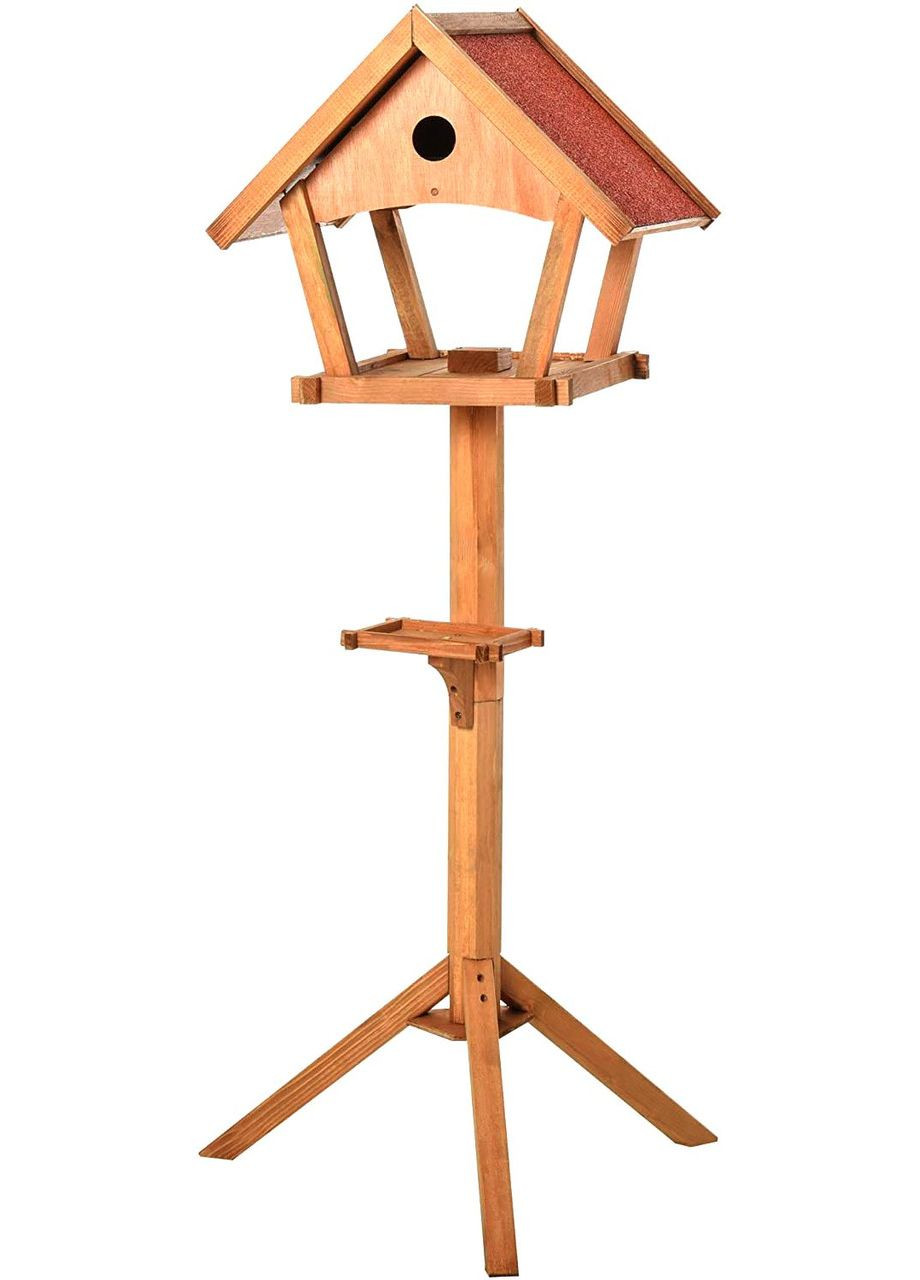 Годівниця на стійці з дерева Галстучник бланже (КСС-000101) No Brand (328605632)