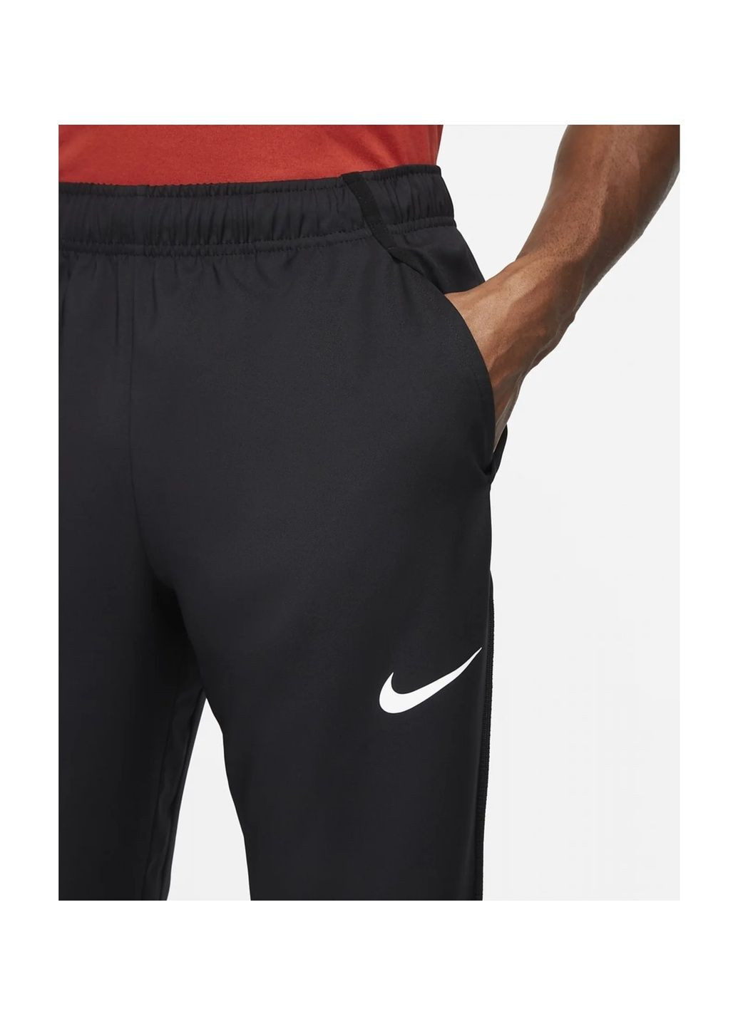 Черные демисезонные брюки Nike