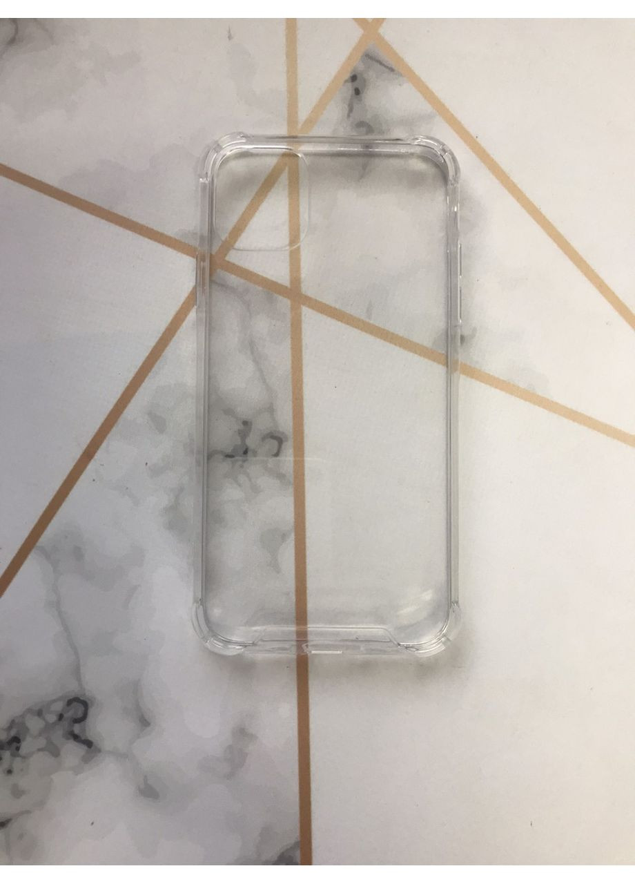 Прозорий силіконовий чохол з потовщеними кутами для Apple iPhone 11 (6,1) Creative (359499484)