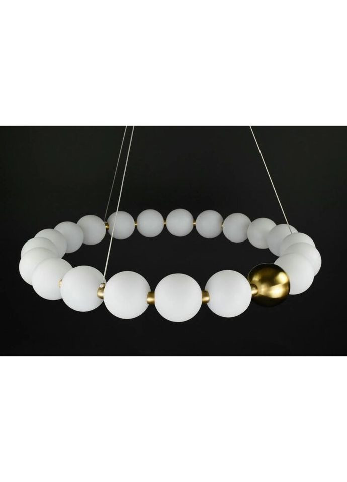 Люстра светодиодная подвесная LED светильник для квартиры на потолок лэд 27215 Латунь 25-140х62х62 см. Sunnysky (335974789)