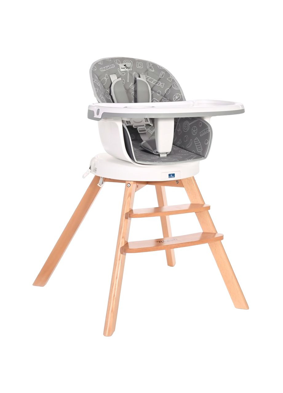 Стільчик для годування Lorelli Napoli, сірий () Lorelli (Bertoni) 23730 (328401974)