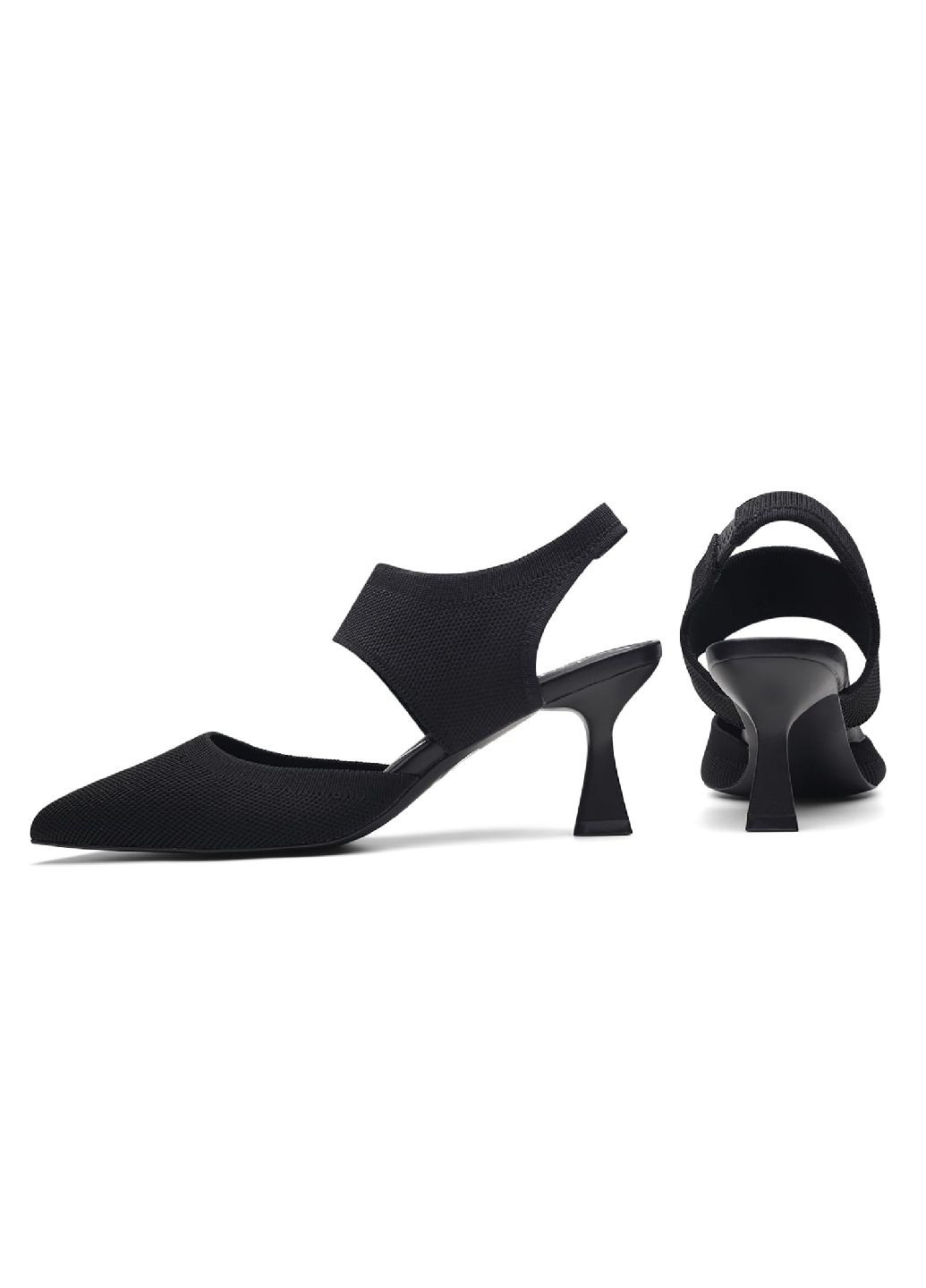 Betsy Туфлі жіночі відкриті чорний з текстиль, великобританія — літо (326398361)