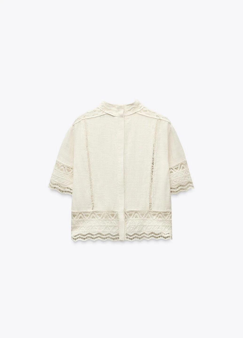 Молочна блузка Zara