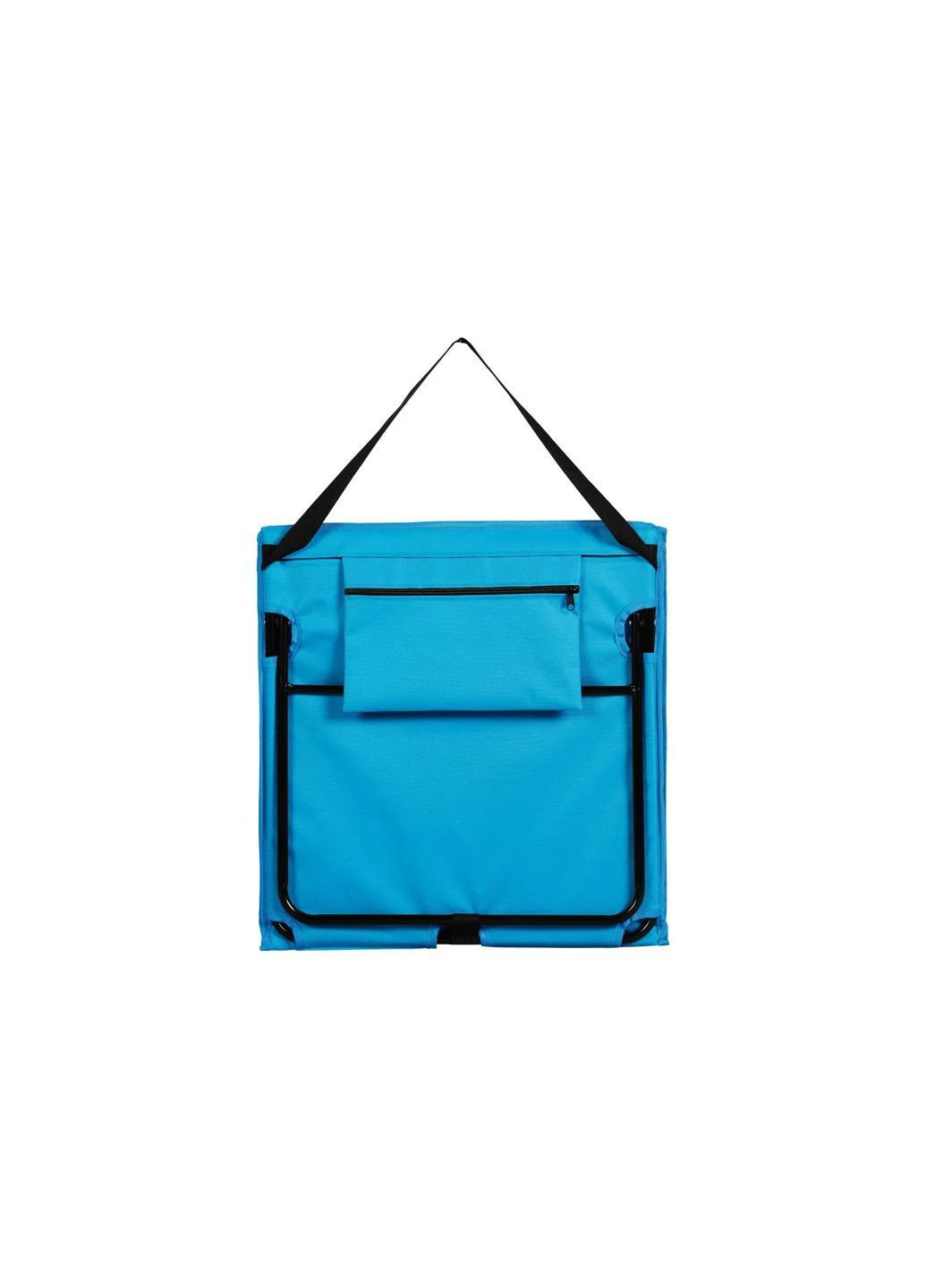 Складний килимок для кемпінгу з спинкою та вбудованою подушкою 161x53x2,5 см синій Crivit (369158091)