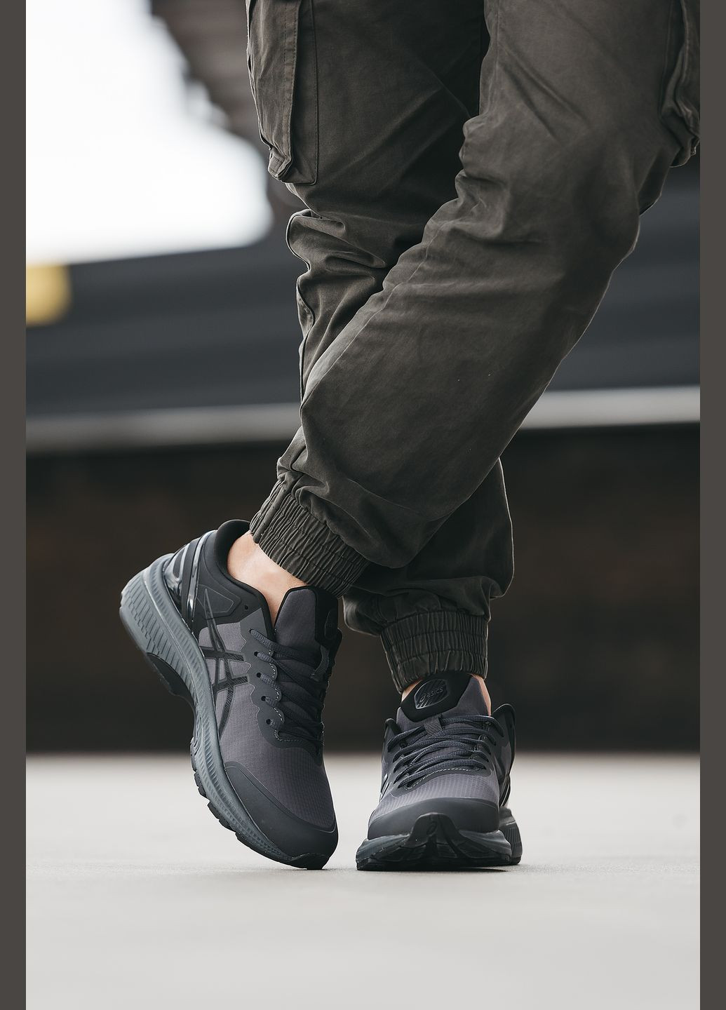 Серые всесезонные кроссовки мужские asics gel-kayano 27 gore-tex grey | асикс гель-каяно 27 серые No Brand