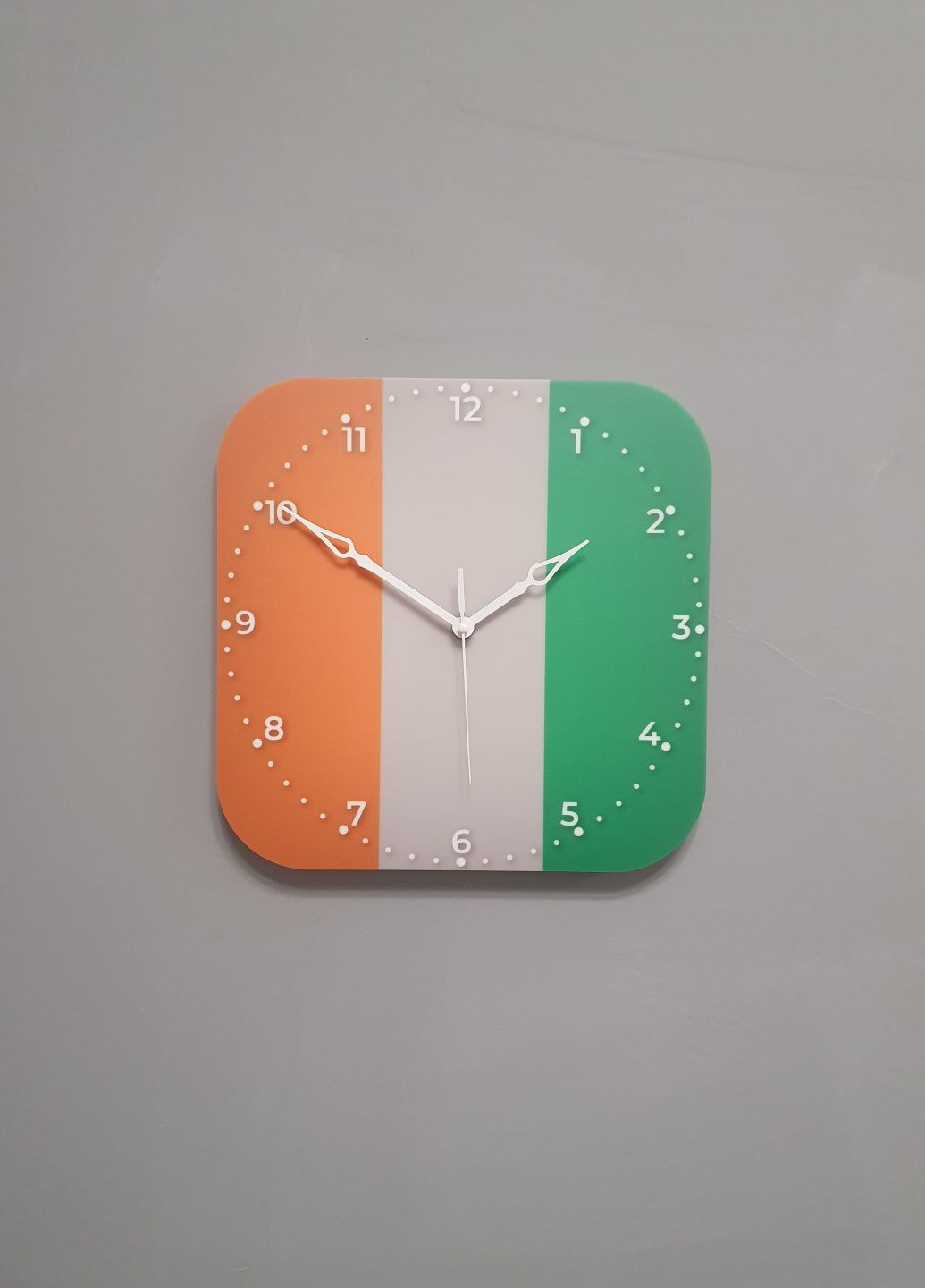 Годинник настінний прапор Кот-д'Івуар No Brand (321973373)