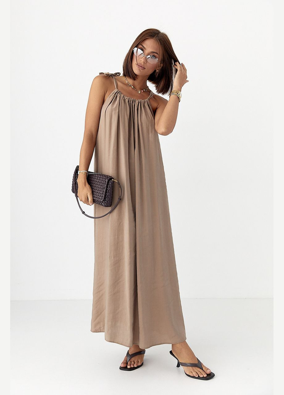 Летний женский летний сарафан свободного кроя Lurex