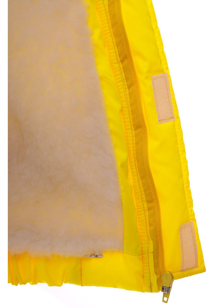 Комбинезон Конверт для девочки на меху тройка ярко-желтый 98 см (50658) BABYKROHA (297200609)