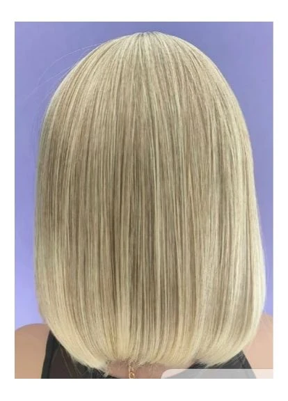 Перука каре темний блонд без чубчика пшенична (PKS-Tblond) No Brand (377874769)
