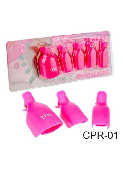 CPR-01 Пластиковые зажимы для педикюра No Brand (347245640)
