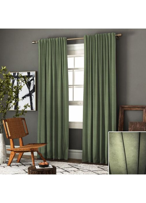 Штора Мікровелюр 1шт 200х260 No Brand (353830345)