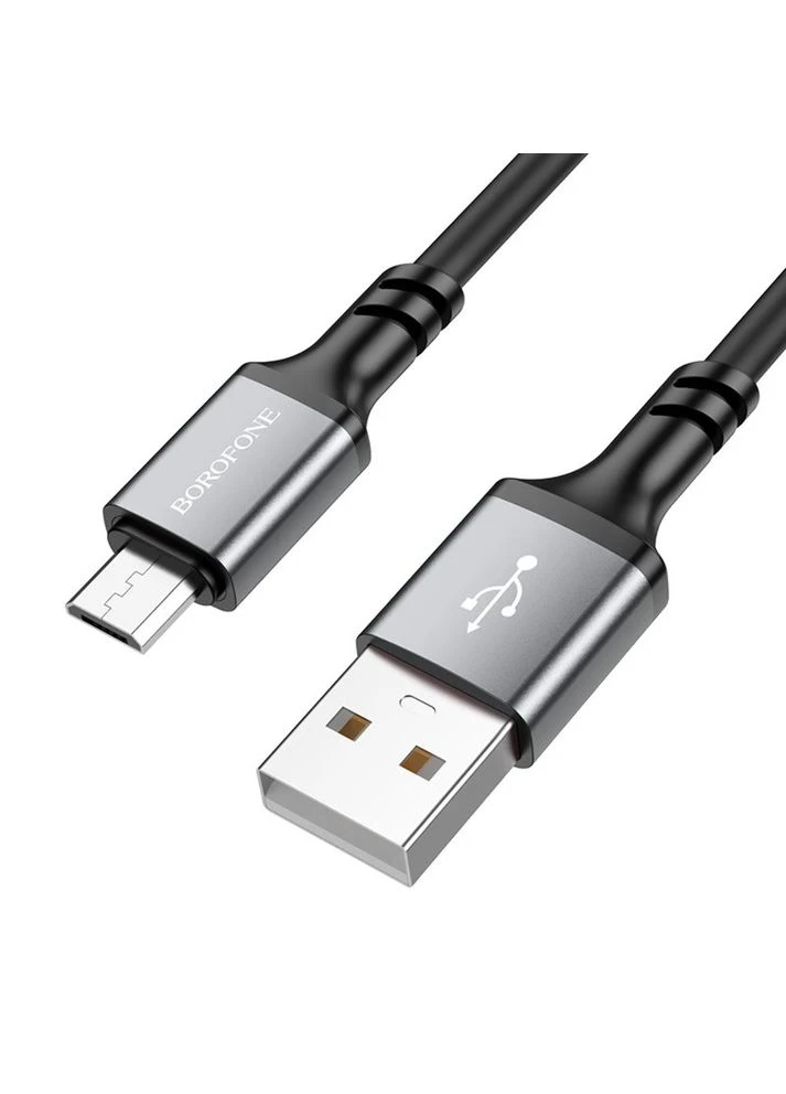 Кабель BX83 USB to MicroUSB 1m чорний Borofone (396717972)
