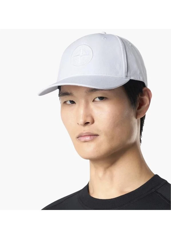 Кепка Compass-Embroidered White K1S159100996-S0065-V0001 Stone Island (399383191)
