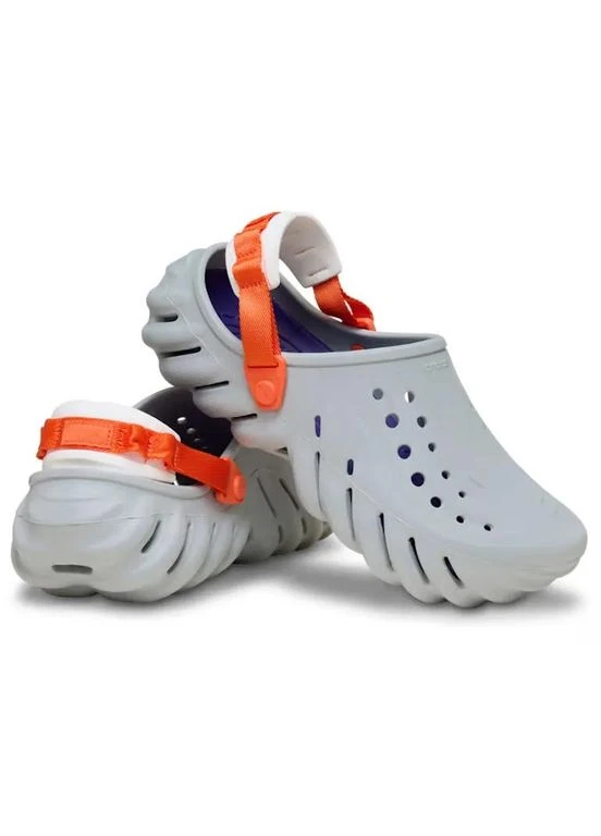 Серо-синие кроксы clog slate grey 207937 Crocs