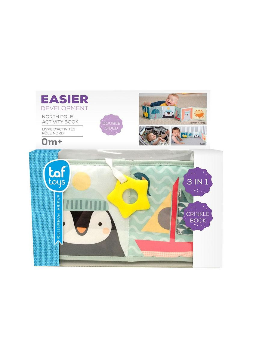 Розвивальна книжка-розкладачка — Веселі пригоди Taf Toys (342753247)