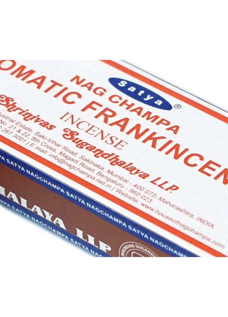 Ароматичні палички Ароматний ладан Satya Aromatic Frankincense No Brand (400319267)