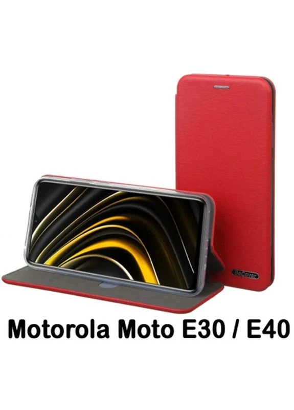 Чехол для мобильного телефона Exclusive Motorola Moto E30 / E40 Burgundy Red (707906) BeCover (399092389)