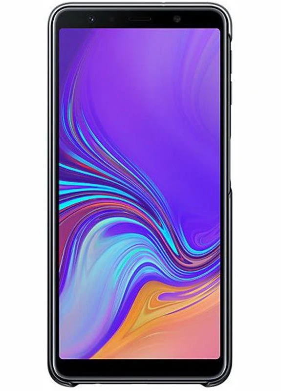 Чохол-накладка Gradation Cover для Galaxy A70 SM-A705 Black (EF-AA705CBEGRU) Samsung (341490139)