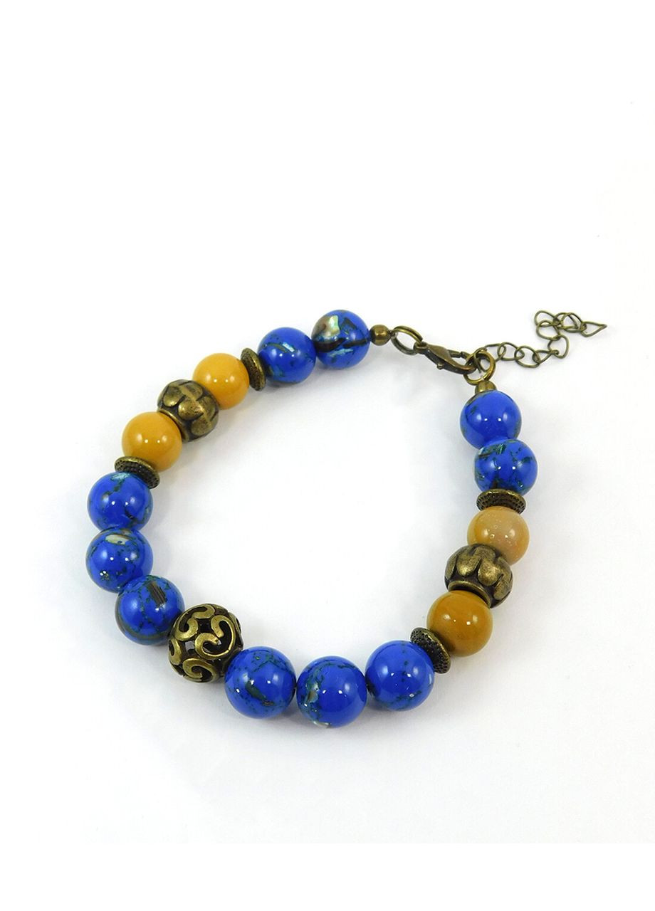 Браслет "Мрії сонця" Яшма 18 Fursa fashion (322767050)