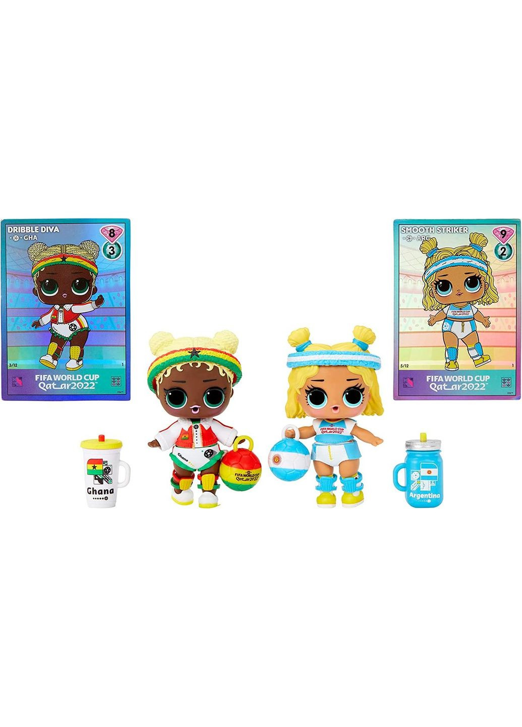 Игровой набор Lol Surprise X FIFA World Cup Qatar 2022 all star sports color change L.O.L. Surprise! (323480804)