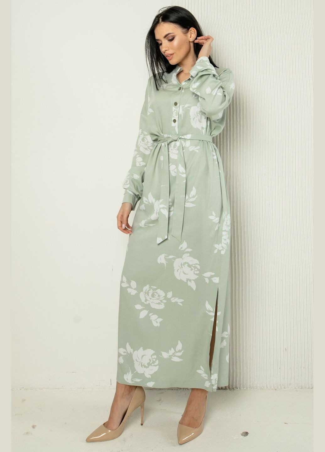 Оливковое кэжуал платье ри мари абена вл 0122 RiMari