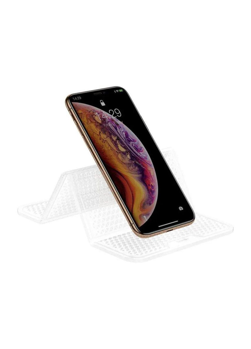 Гелевий коврик тримач Folding Bracket Antiskid Pad Transparent Baseus (361236013)