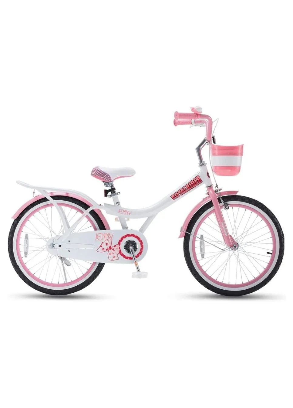 Велосипед JENNY GIRLS 20", OFFICIAL UA, белый (RB20G-4-WHT) RoyalBaby (319156089)