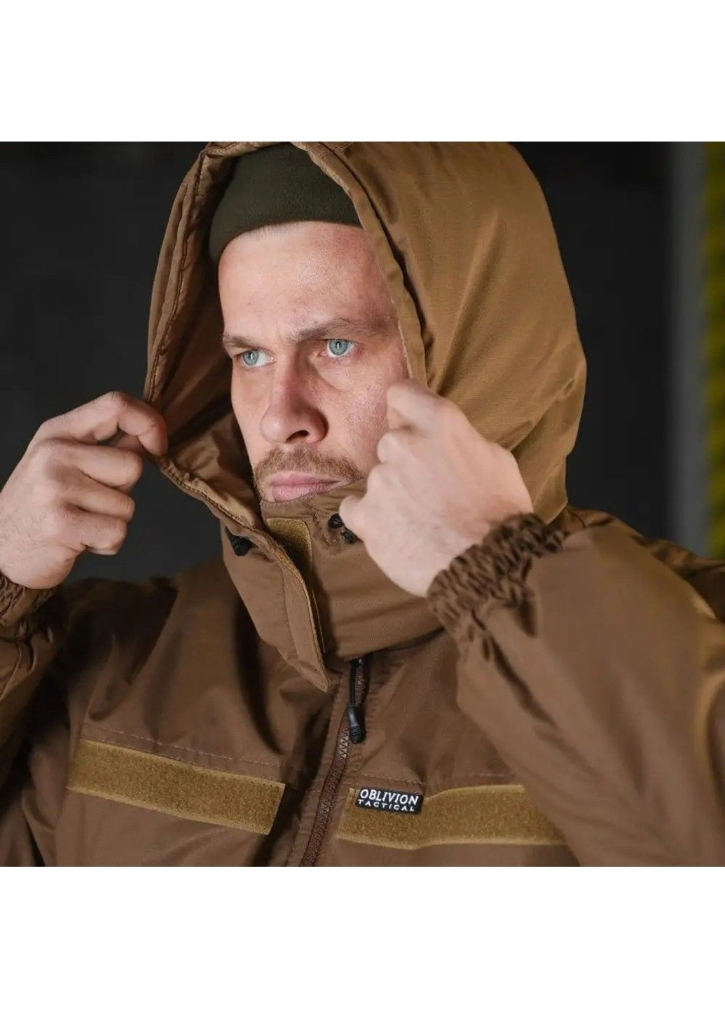 Зимовий чоловічий костюм Oblivion (куртка та штани) Level 7 Койот (розмір L-XL) No Brand