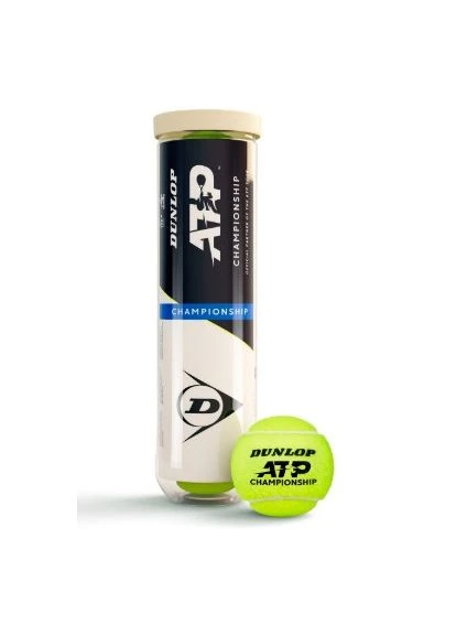 Мячи для тенниса Резина фетр 4 шт Желтые Dunlop (390397157)