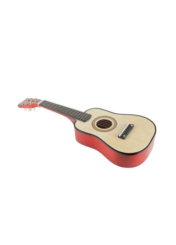 Іграшкова гітара з медіатором M 1 369 дерев'яна Натуральний Metr+ (302385724)