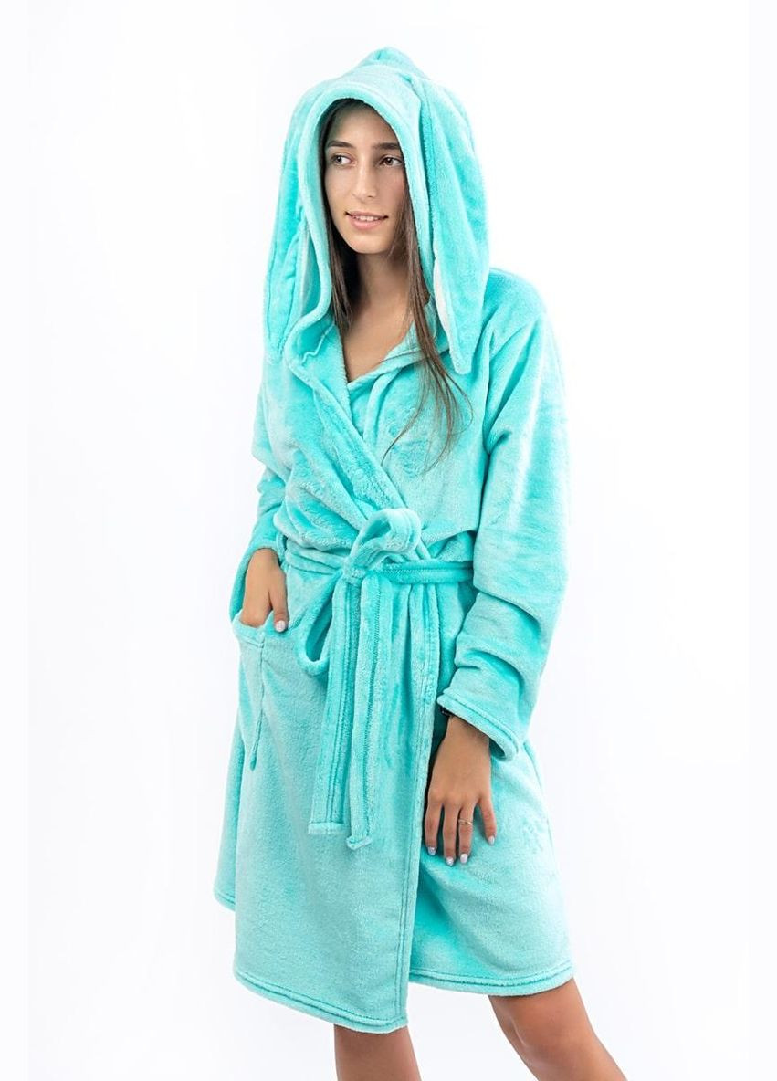 Теплий халат підлітковий для дівчинки Україна (311291397)