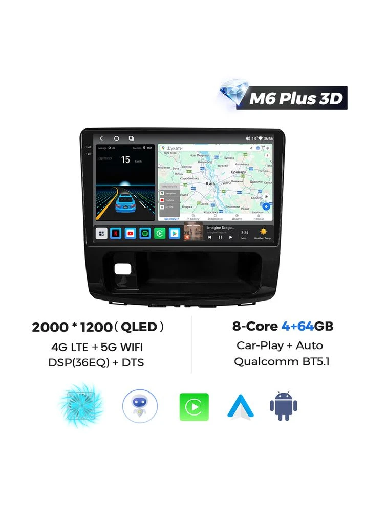 Штатная магнитола M6 Plus GREAT WALL Haval F7 F7X (2019 - 2020) M6 Plus 360° 2k 4Gb+64Gb CarPlay Mekede Hover (384276812)