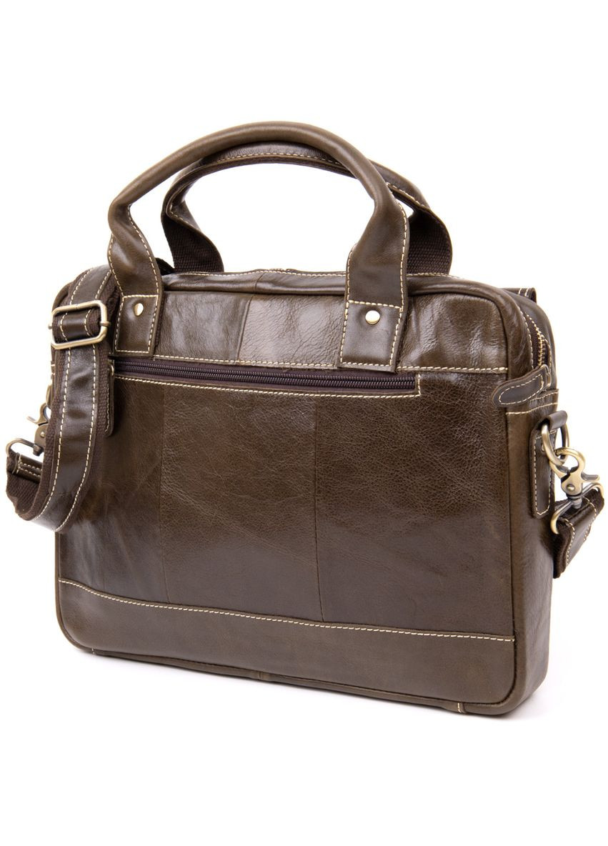 Ділова сумка 20443 Коричнева Vintage (329150181)
